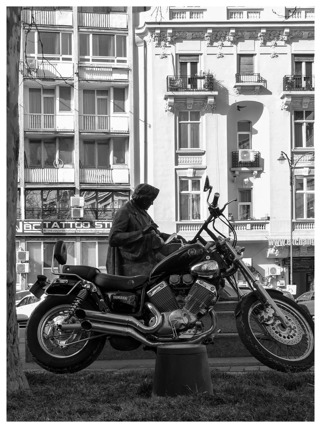 Easy rider. George Enescu pe Harley Davidson
