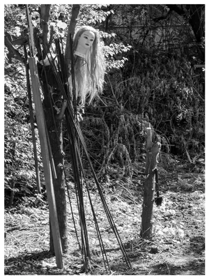 Hoodoo. Cap de manechin care alungă suflete