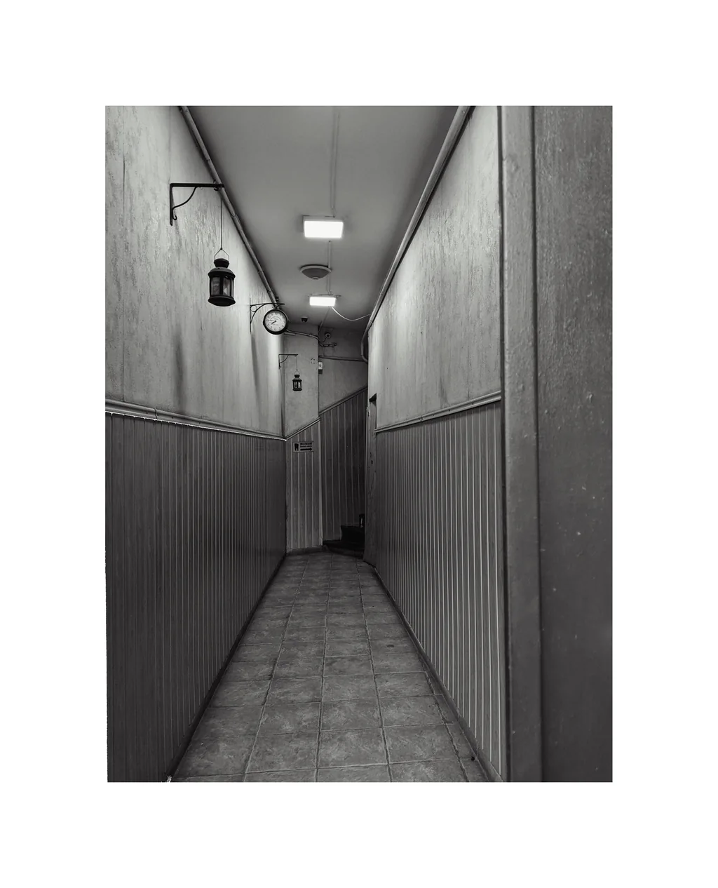 Intrare. Holul de acces al unui bloc, începutul unui film horror sau al unei comedii negre.