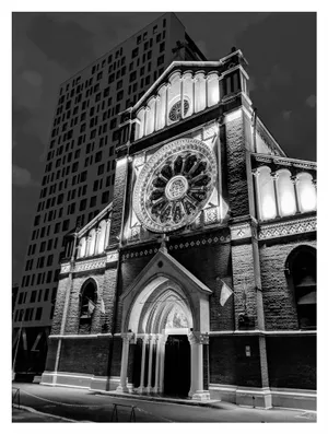 Catedrala Sfântul Iosif la ceas de seară