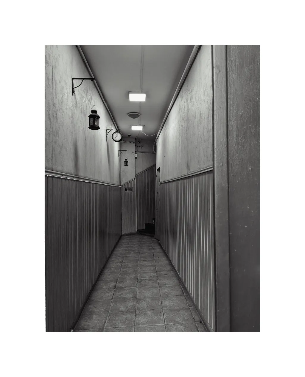 Intrare. Holul de acces al unui bloc, începutul unui film horror sau al unei comedii negre.